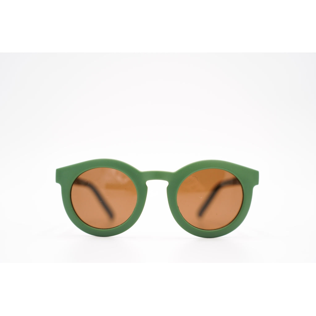 Бебешки слънчеви очила в зелен цвят.