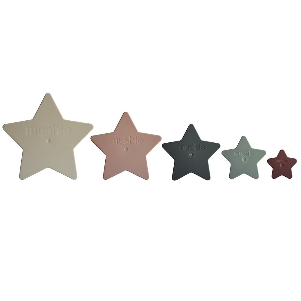 Звезди за редене, в различни цветове и размери.